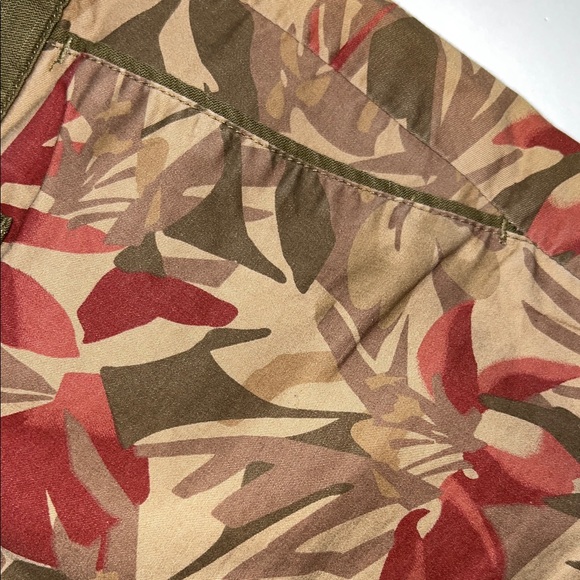 Zara Man Khaki Camouflage Shorts - Picture 5 of 10